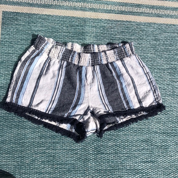 Bohemian Moon Shorts  - Blue